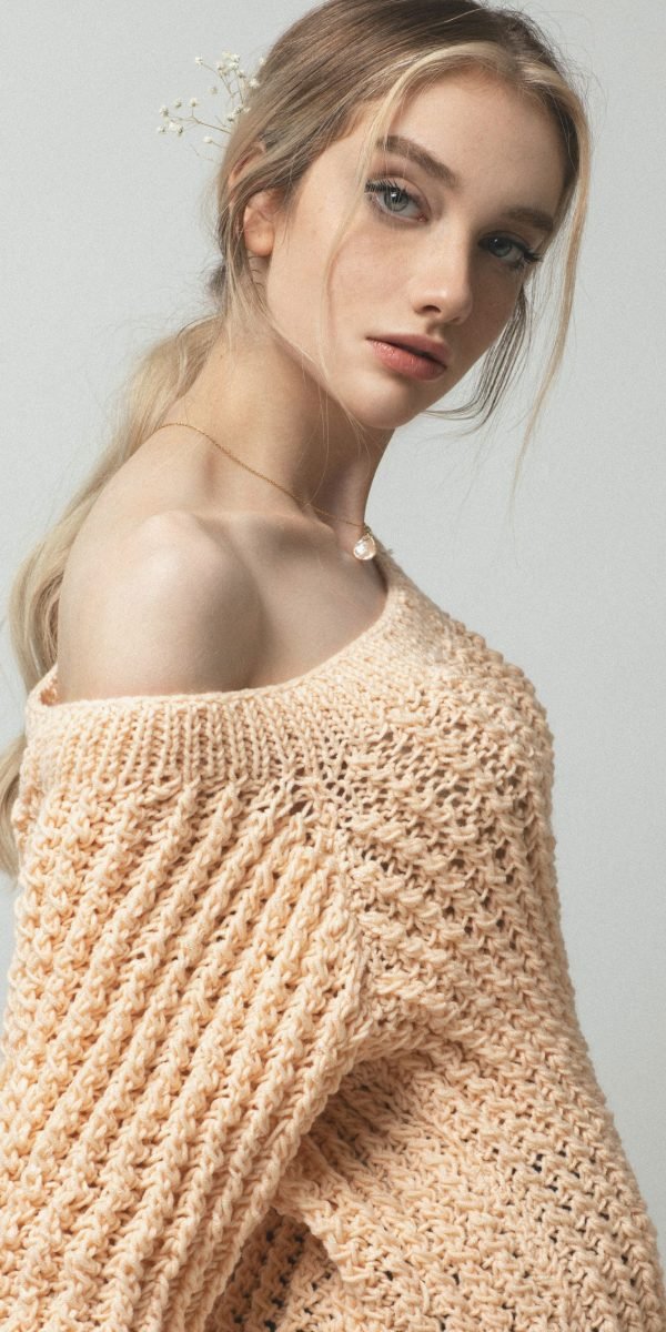Youth Blouse Crochet Knitted