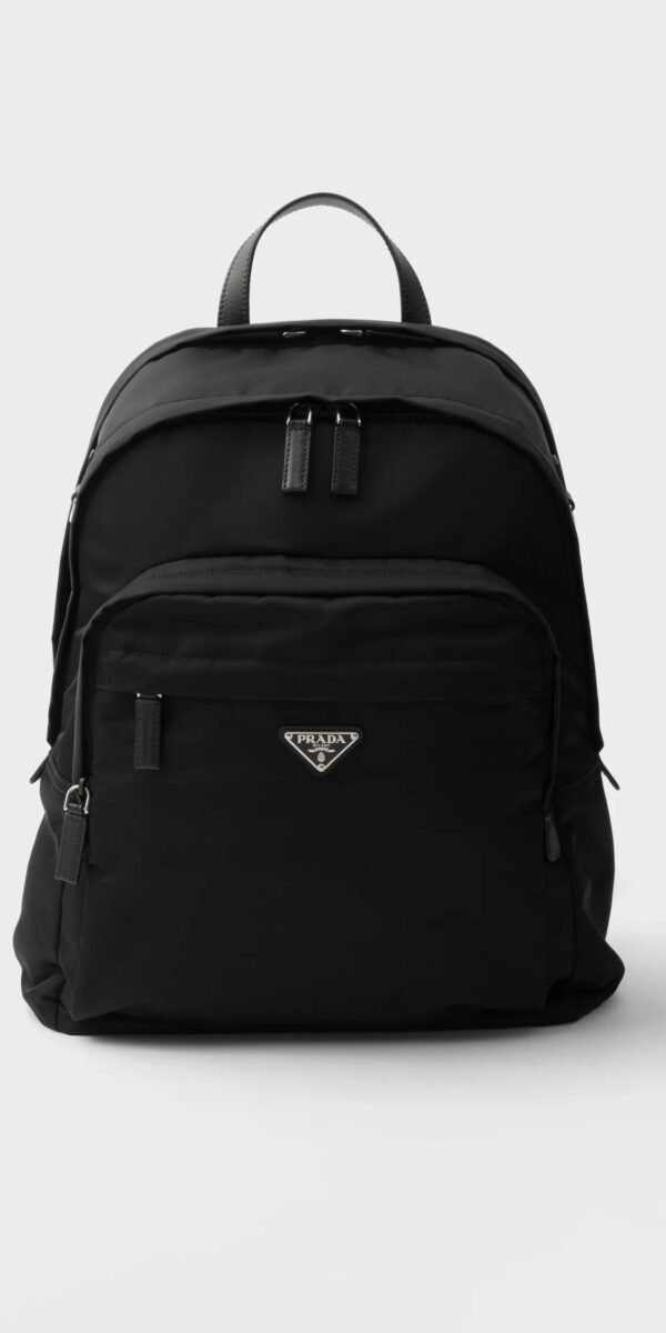 Zaino in Re-Nylon e Saffiano